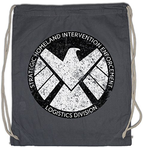 Urban Backwoods S.H.I.E.L.D. Vintage Logo I Turnbeutel Sporttasche