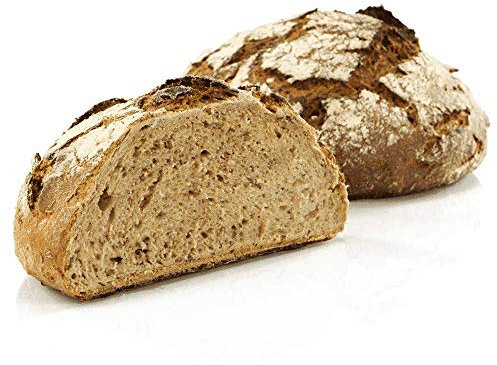 Vestakorn Handwerksbrot, Bergsteigerbrot 750g - frisches Brot – Natursauerteig, selbst aufbacken in 10 Minuten