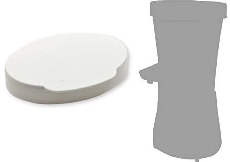 my3dbase kompatibel mit Sagrotan Auslaufsicherer Nachfülldeckel 'Reinweiss' refill cover mit Lasche Deckel