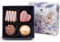 CHOCOLISSIMO - Pralinen Geschenk - Schokolade Geschenk - mit Alkohol - Kleines Geschenk in Schachtel mit Blumenmotiv - für Frauen, Mama, Freundin, zum Geburtstag, Ostern, Valentinstag, Renteneintritt