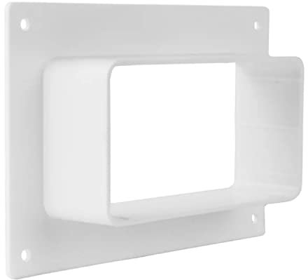 Flachkanal Lüftungskanal Kanal 90x220 mm Verbinder Bogen T-Stück Schellen Rohr