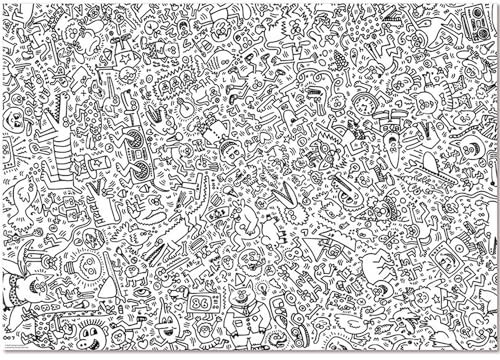 Vilac - Puzzle Keith Haring 1000 Teile – Karton – 9223S
