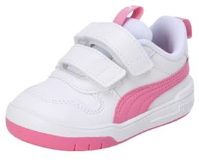 PUMA Multiflex SL V Inf, Scarpe da Ginnastica, Burst di Fragola Bianca, 39 EU