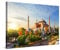 PICANOVA – Leinwandbild 120x80cm Ayasofya Hagia Sophia Moschee – Leinwanddruck – Wandbild Kunstdruck Auf 2cm Holz-Keilrahmen Für Schlaf- Und Wohnzimmer Wanddekoration – Bild auf Leinwand