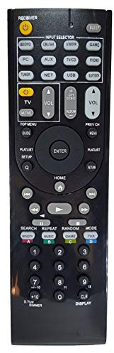 Ersatz Fernbedienung für Onkyo Receiver TX-8250 | TX-NR100 | TX-NR1009 | TX-NR1010 | TX-NR1030