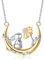 ONEFINITY Hase Kette 925 Sterling Silber Bunny Kaninchen Anhänger Kette Kaninchen Schmuck für Damen Hasenliebhaber