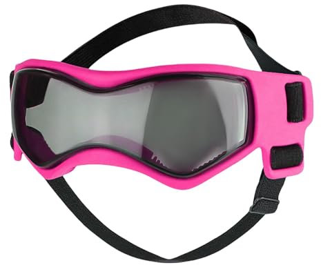 UV-Schutzbrille für Hunde, Haustier-Sonnenbrille für Hunde, Anti-Beschlag-Brille, PC-Objektive, Augenschutz für Hunde