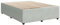 vidaXL Bettgestell, Polsterbett Bett für Schlafzimmer, Bettrahmen mit Lattenrost, Doppelbett Schlafzimmerbett, Hellgrau 140x200cm Samt