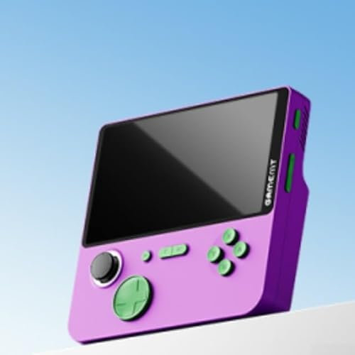 Hasaller E5 Console de jeu portable Mini console de jeu portable 2 joueurs Console de jeu console de jeu rétro émulateur console (violet)