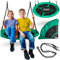 Neo-Sport Schaukel Nestschaukel Outdoor Kinderschaukel 105 cm Tragkraft bis 150 kg Swingo Grün