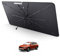 LUWU Parasol para coche compatible con Fiat Tipo Cross 2016-2023 2024 2025 Parabrisas Protección UV Parasol Parasol Coche Parabrisas Parasol Parasol Paraguas Fiat Tipo Cross Accesorios