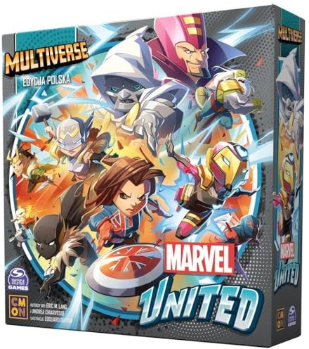 Marvel United: Multiverse Cmon Polska Gra Karty Polnisches Brettspiel Po Polsku