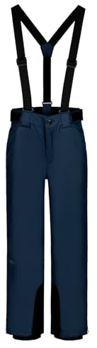 Icepeak Jungen Skihose Snowboardhose Schneehose Lenzen Jr, Farbe:Dunkelblau, Größe:164, Artikel:-390 dunkelblau