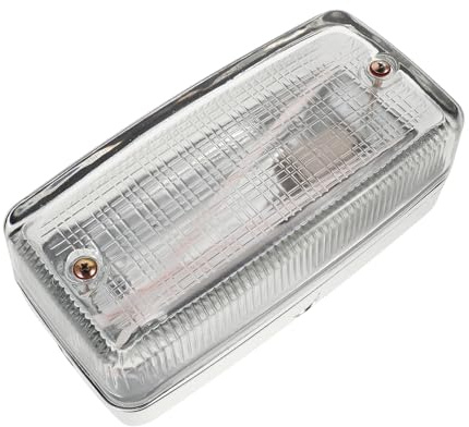 BAZEITFLOW Abat-Jour en Verre Antibuée pour Hotte Aspirante Douille Métallique en Aluminium Support de Lampe Résistant à la Chaleur Cache-Ampoule Professionnel Cuisine Accessoire