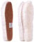 Ailaka Women's Premium Thick Sheepskin Insoles/Inserts, Warm Fluffy Fleece Wool Replacement Insoles for Shoes Boots Slippers, Women UK Size 5, White