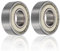 EsportsMJJ 2St 15X35X10Mm Ball Bearing 6202 Wheel Roller Bearing for 6301Rs 6301Z 125Cc 140Cc Pit Bike