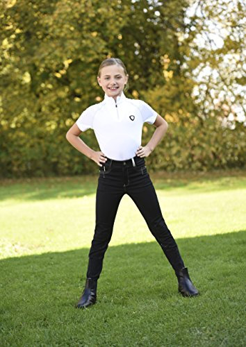 Covalliero Kinder Basic Plus Reithose, Schwarz, 164 EU