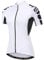 NUCKILY Radtrikot Bike Shirt Schwarz und Weiß Angel Damen Breathable Bicycle Top, XS