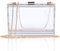 EVEOUT Frauen Acryl Transparente Abend Clutch Klare Box Gelee Handtasche Cross Body Handtasche Tasche Damen Geschenk