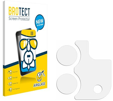 BROTECT Schutzglas für Apple iPad Pro 12.9 2020 (NUR Kameraschutz, 4. Gen.) Schutzfolie Made in Germany Panzer Folie Glas Displayschutz [ 9H, Anti-Fingerprint]