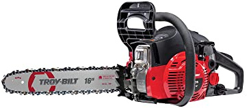 TROY-BILT Tronçonneuse à gaz 42 cc avec technologie d'aide au ressort (TB4216) (41AY4216866)