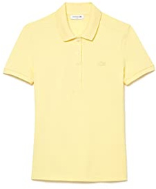 Lacoste Pf5462 Polo, Donna, Giallo, 38