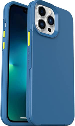LifeProof SEE Hülle für iPhone 13 Pro Max/iPhone 12 Pro Max mit MagSafe, stoßfest, Sturzschutz bis 2 Meter, ultraschlank, schützende transparente Hülle, Nachhaltig hergestellt, Blau
