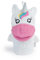 Isabelle Laurier - Gant de Toilette Amusant pour Enfant 100% Coton - Gant de Bain éponge pour bébé - Modèle Licorne, Blanc