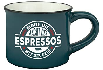 Persönliche Espresso Tasse - Möge die Macht |Steinzeug|50ml|
