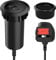 Hianjoo Desk Hole Power Sockets, USB Charger with 3 Ports (2A+C) 45W for All Worktops and Offices