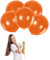 Luftballons Orange Groß 45cm/18Zoll Halloween Ballons,5 Stück Riesen Luftballons Halloween Runde Helium Ballon Partyballon Deko,Latex Luftballon für Orangee Party,Geburtstag,Halloween Dekorationen