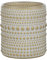 Nordstern Windlicht 'Bravos' Creme/Gold - Ø 7 x 8 cm - S
