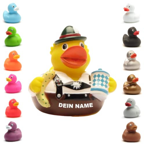 Badeente - personalisierbar (Bayern Ente)