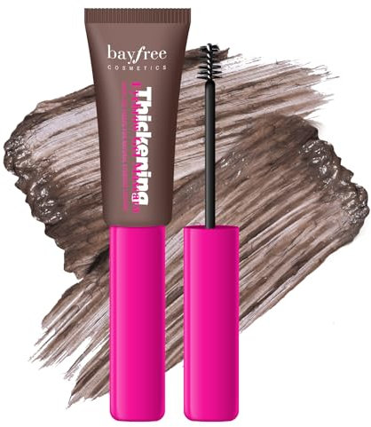 bayfree Thickening Eyebrow, Waterproof Tinted Brow Glue, Wearable Eyebrow Glue for 16h, Brunette