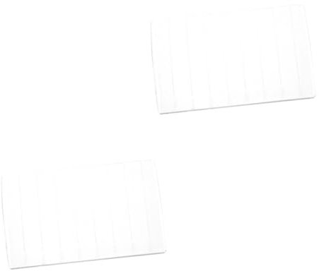 Beavorty 2 Bandejas De Vidrio Para Pestañas Para Pestañas Kit De Extensión De Pestañas Soporte Para Pestañas Soporte Para Pegamento Para Pestañas