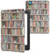kwmobile Custodia eReader Compatibile con Kobo Aura Edition 2 Cover - eBook Reader Flip Case - blu/verde/fucsia - Libreria con Piante