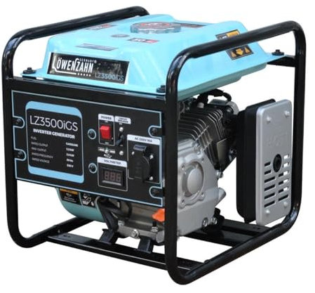 Premium Inverter 3500W Notstromaggregat 3,5 kW Stromerzeuger 230V Benzin 4-Takt