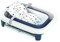 Aintap Tragbare Faltbare Babybadewanne mit Kissenauflage - Blau