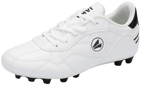JAKO J-SFG Signature, Zapatillas de fútbol, Blanco Jet Black, 31 EU