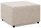 Mebligo - Fußstütze für Sessel 70 x 70 cm NEO Kollektion, Bequemer Hocker als Auflage, Pouf Hocker, Aus Hochwertigen Materialien, Sitzpouf, Fusshocker Gepolstert für Sessel, Beige