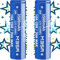 Vapcell M35A Battery 3500mAh 20A Rechargeable 3.7V High Performance 2 x Batteries Flat Top High Drain 2 Pack of 2 Inc Plastic Case for Sub Ohm Devices (Pack of 2)
