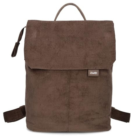 Zwei Damen City-Rucksack Mademoiselle.M MR13 Tagesrucksack 7 Liter, gepolstertes Laptopfach, Magnet-Verschlussklappe, Hauptfach mit Reißverschluss, Rückenpolsterung, klassisch-elegant