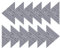 Boolavard 1, 6, 9 oder 12 Stück Cowboy Bandanas Bandana mit original Paisley Muster,12er pack,Grau