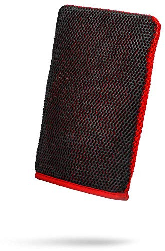 Adam's Polishes Clay Mitt - Medium Grade Clay Bar Infused Mitt | Car Detailing Glove Quickly Removes Debris from Your Paint, Glass, Wheels, & More
