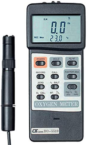 Sauerstoffmessgerät Tester Prüfer Messer (Aquarium, Teich, Fischzucht,Wasser & Luft, Rauchgas, usw.) Labor/Schule/Bergbau/Landwirtschaft SA2