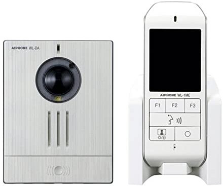 carillon vidéo couleur - sans fil - platine de rue saillie - mémoire d'images - aiphone wl11