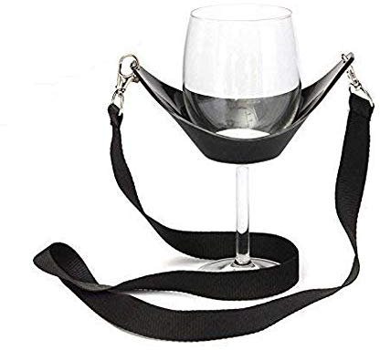 1PC Wine Glass Lanyard - Hand Free Wine Glass Holder Necklace for Party Time