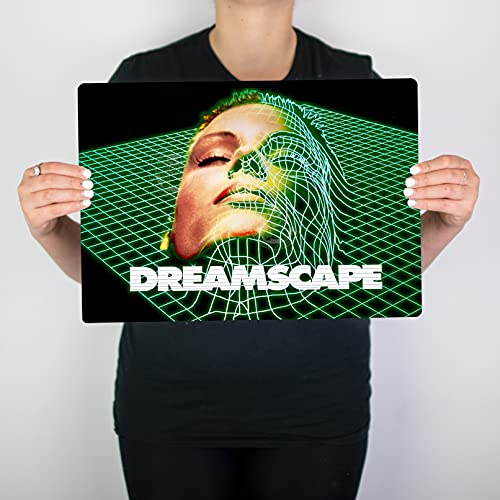 Dreamscape Rave Flyer inspiriertes Kunstwerk Hardcore Metall Artwork Poster (A3)