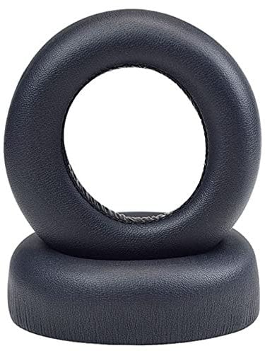 Yaowanguan Protein Leather Replacement Ear Pads for Sony Playstation 5 PS5 Pulse 3D Wireless Headphones,Black Repair Headsets Ear Cushions/Cups/Covers