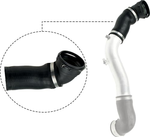 GATES Ladeluftschlauch Kompatibel mit BMW 3 Touring E91 09-0725 | Kompatibel mit: BMW 3, 3 Coupe, 3 Touring